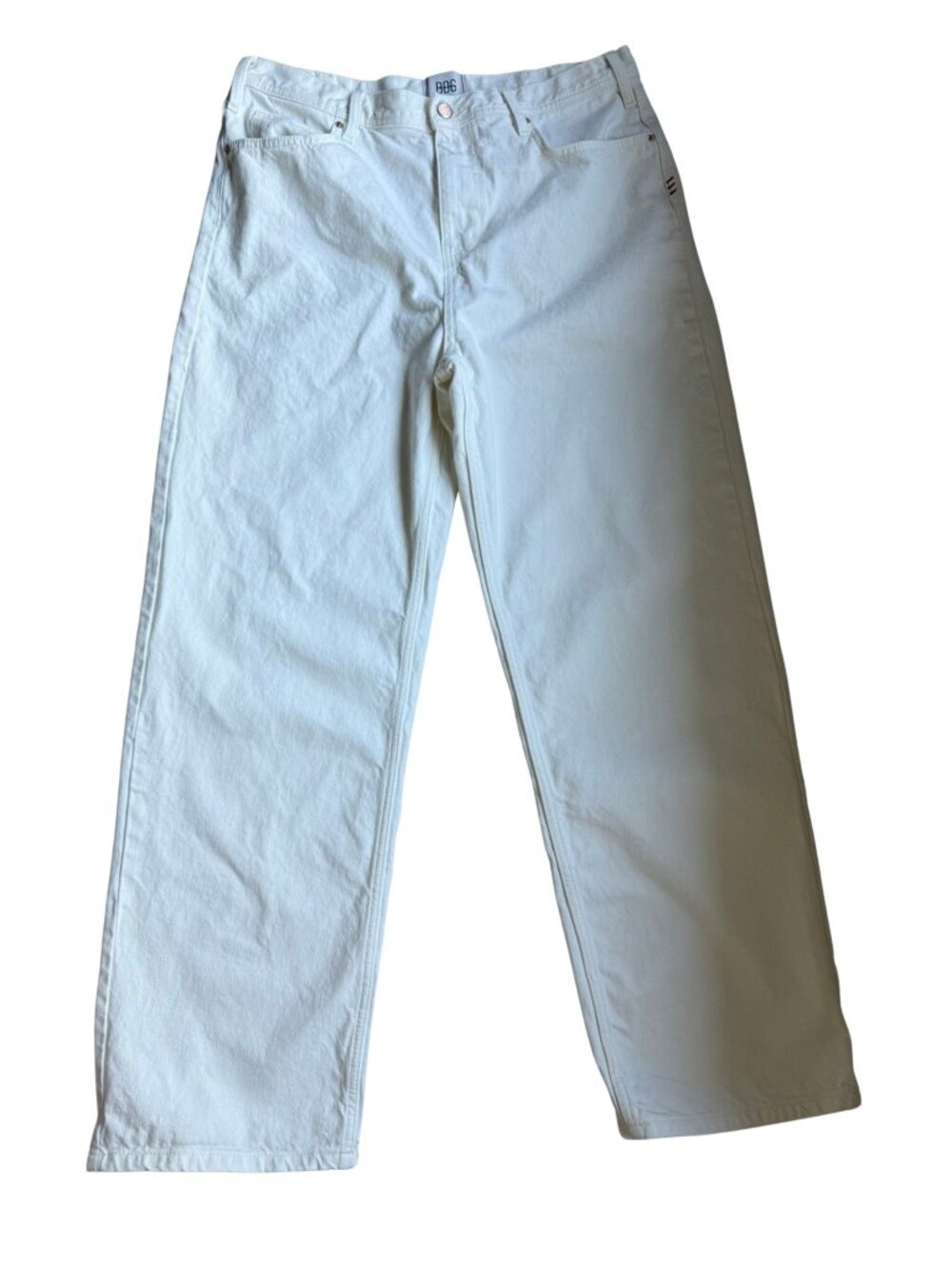 BDG Urban Outfitters White Skate Fit Jeans Men's 36x32 Baggy Straight Leg